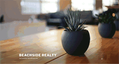 Desktop Screenshot of beachside-realty.com