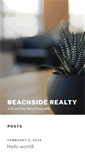 Mobile Screenshot of beachside-realty.com